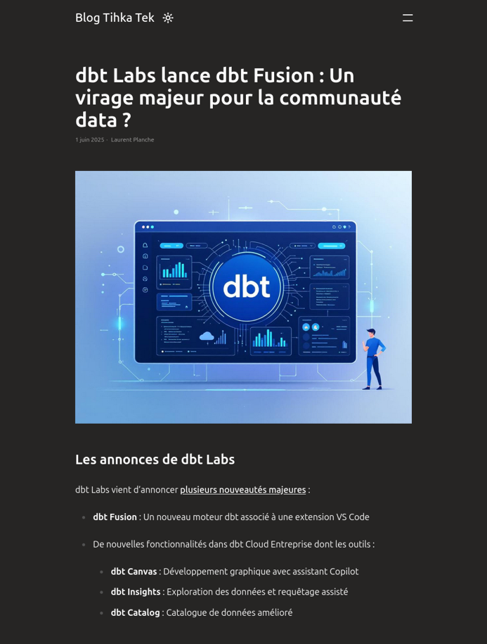 Un blog fait avec Hugo