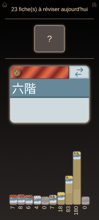 Un outil de mémorisation par flash cards